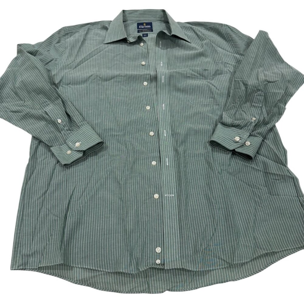 Stafford Travel Easy-Care Broadcloth Dress Shirt